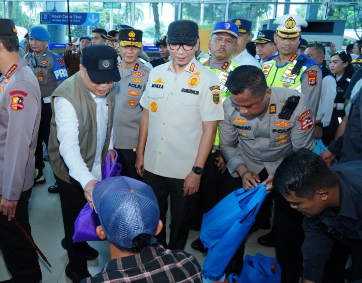 Pemprov Lampung Apresiasi Kinerja Kepolisian, Menhub, dan Seluruh Stakeholder